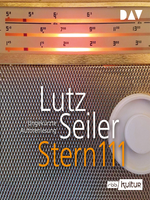 Title details for Stern 111 by Lutz Seiler - Wait list